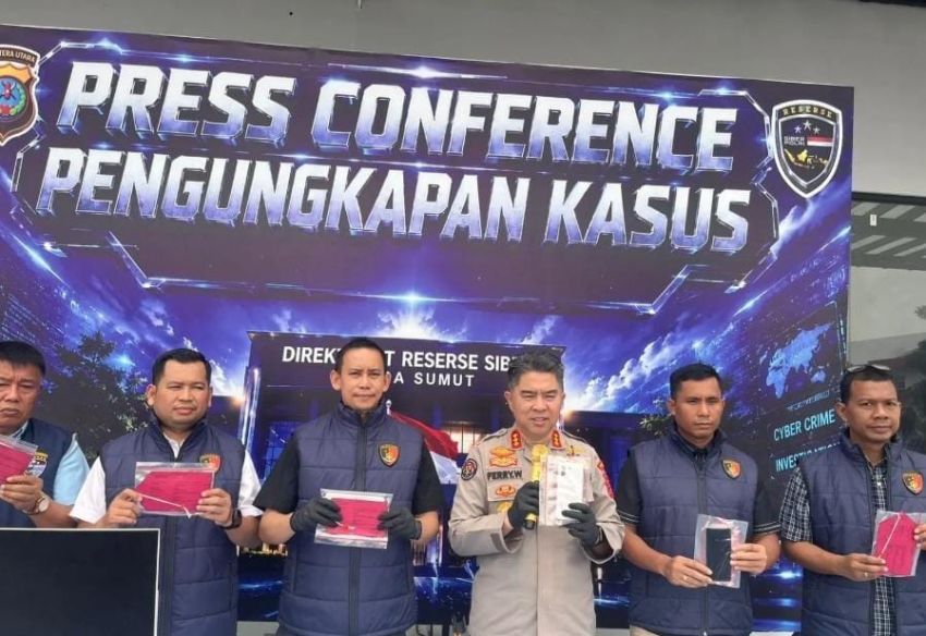Polda Sumut Bongkar Scam Berbasis Telegram, Tiga Korban Rugi Rp19,79 Juta