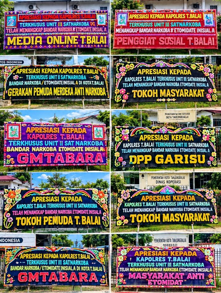 Apresiasi Mengalir Deras, Gabungan Ormas dan Tokoh Masyarakat Puji Gercep Polres Tanjungbalai Ungkap Bandar Narkoba Vape jaringan Internasional