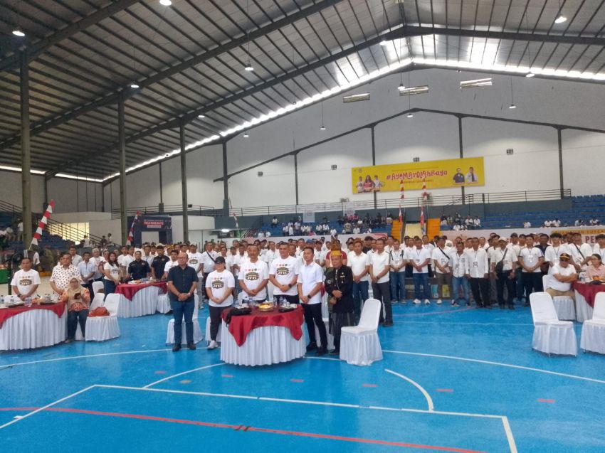Semarak HUT ke-81 TNI, Ratusan Peserta Ikuti Open Turnamen Domino ORADO 101 Piala Panglima TNI di Siantar