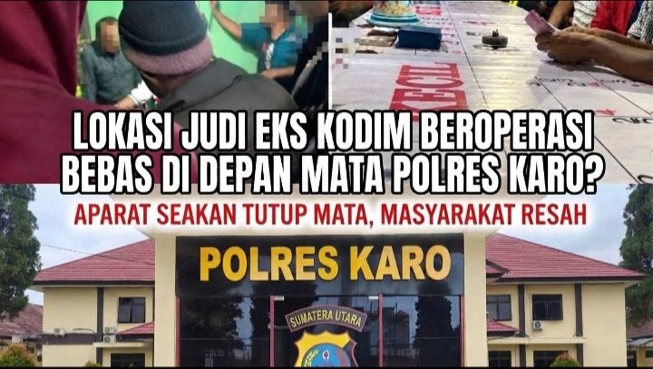 Praktik Judi Dadu di Eks Kantor Lama Kodim Kabanjahe Resahkan Warga, Disebut Beromset Ratusan Juta Rupiah