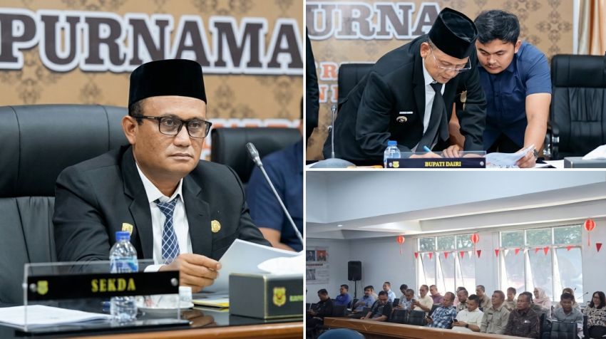 Perubahan KUA-PPAS APBD 2026 Dairi Disepakati, Jadi Pedoman RKA-SKPD