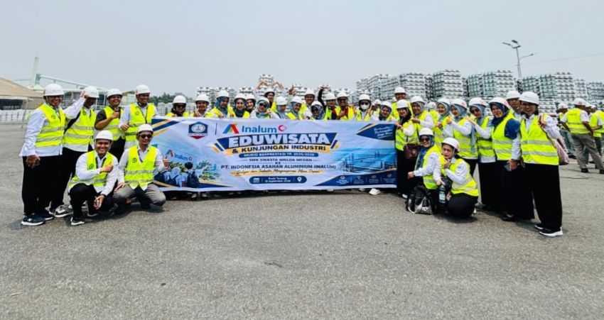 Raih Prestasi, Dapat Reward: 125 Siswa SMK Swasta Imelda Medan Kunjungi PT INALUM