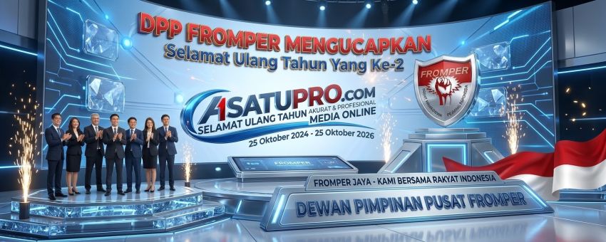 DPP FROMPER Ucapkan Selamat HUT ke-2 Asatupro.com: Komitmen Kawal Aspirasi Publik dan Sinergi Bangun Daerah