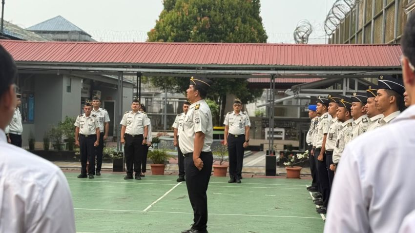 Pimpin Apel Pagi, Kalapas Bangkinang Perkuat Semangat Pengabdian dan Pelayanan Prima