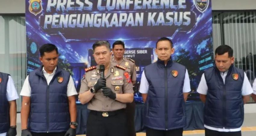 Dugaan Jaringan Judol Kamboja di Medan Diungkap Ditressiber Polda Sumut, Lima Orang Ditangkap