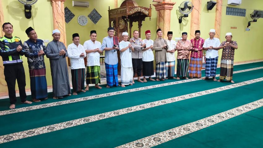 Polsek Jajaran se-Rohul Gelar Subuh Keliling, Ajak Masyarakat Jaga Kamtibmas