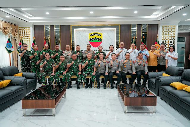 Kapolda Sumut Silaturahmi ke Kodam I/BB, Perkuat Sinergi TNI-Polri Jaga Kondusivitas Wilayah