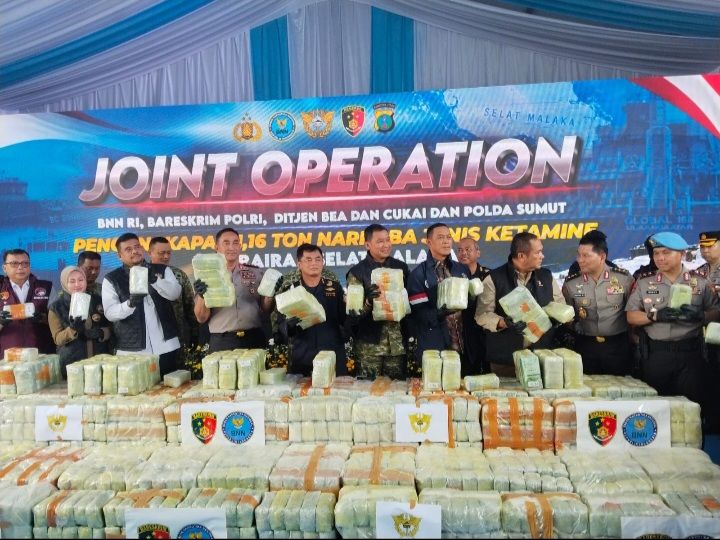 KAPOLRI: Pengungkapan 1,16 Ton Ketamine Kapal MT Global 168 Selamatkan 5,8 Juta Jiwa