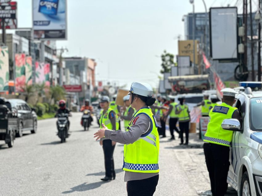 Hari Ketiga Operasi Patuh Lancang Kuning 2026, Tilang Naik 46 Persen