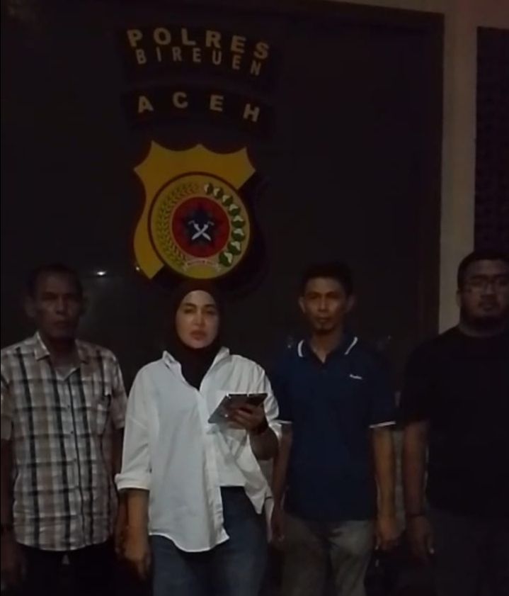 Sampaikan Permohonan Maaf, Herizal Patuhi Proses Hukum di Polres Bireuen
