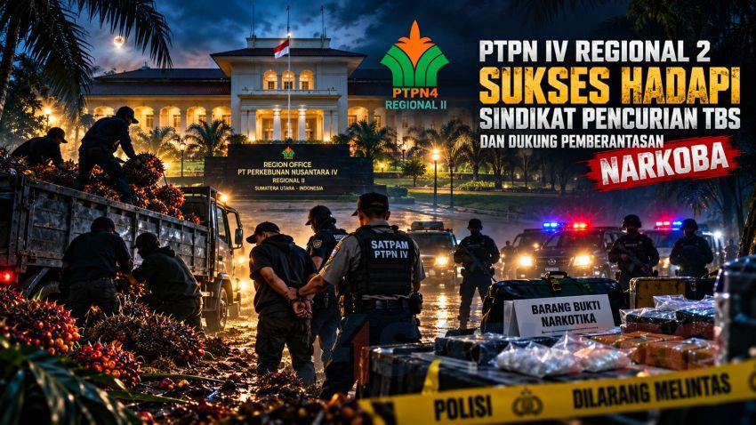 Ini Strategi PTPN IV Regional 2 Atasi Maling TBS dan Peredaran Narkoba