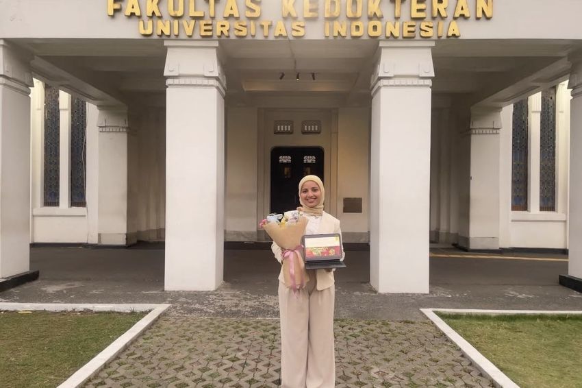 Berhasil Lulus Sarjana Kedokteran UI 3 Tahun, Wakil Ketua BEM UI Fathimah Azzahra Tuai Pujian