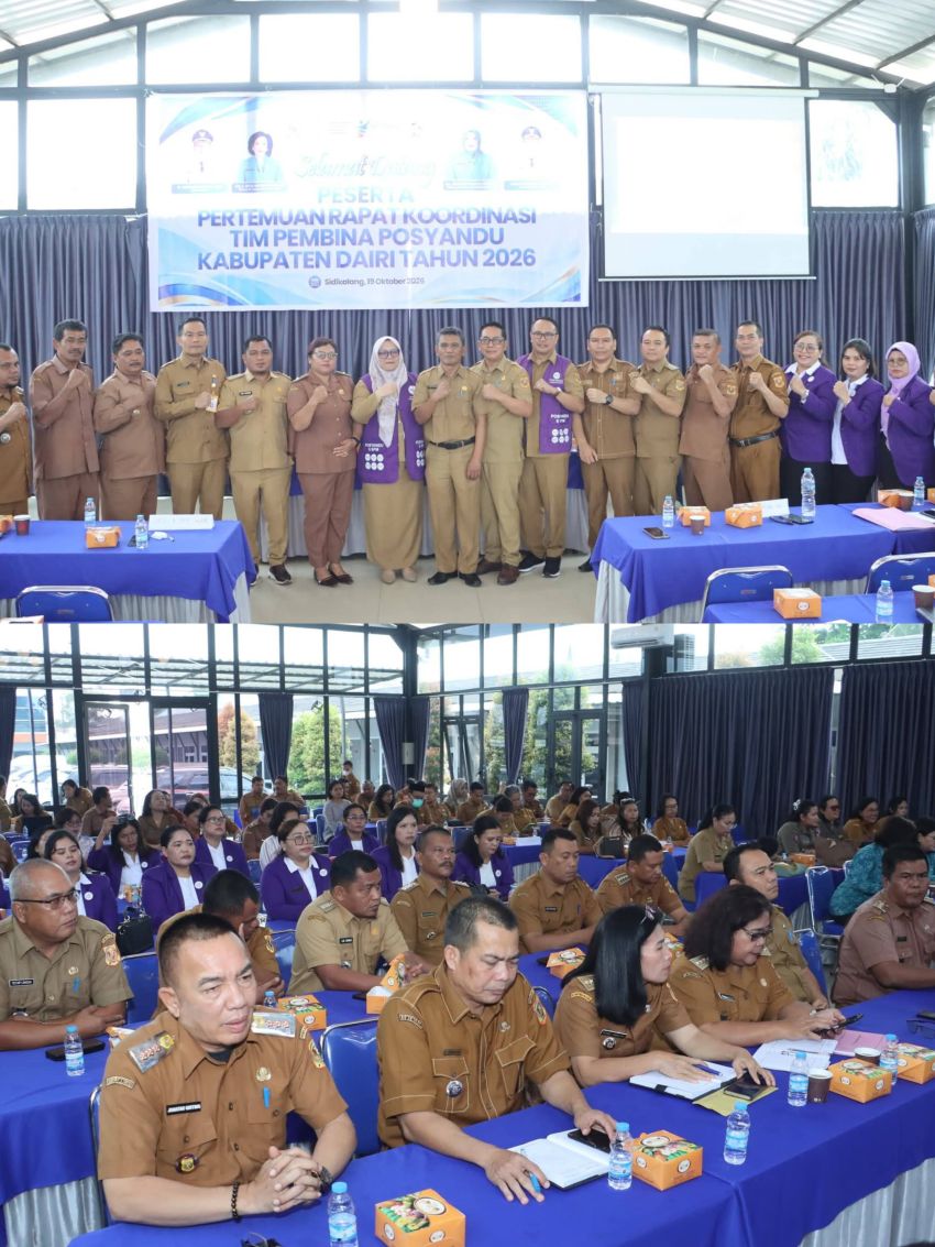 Kerja Keras Berbuah Penghargaan, 4 Posyandu di Dairi Dinobatkan Sebagai Yang Terbaik