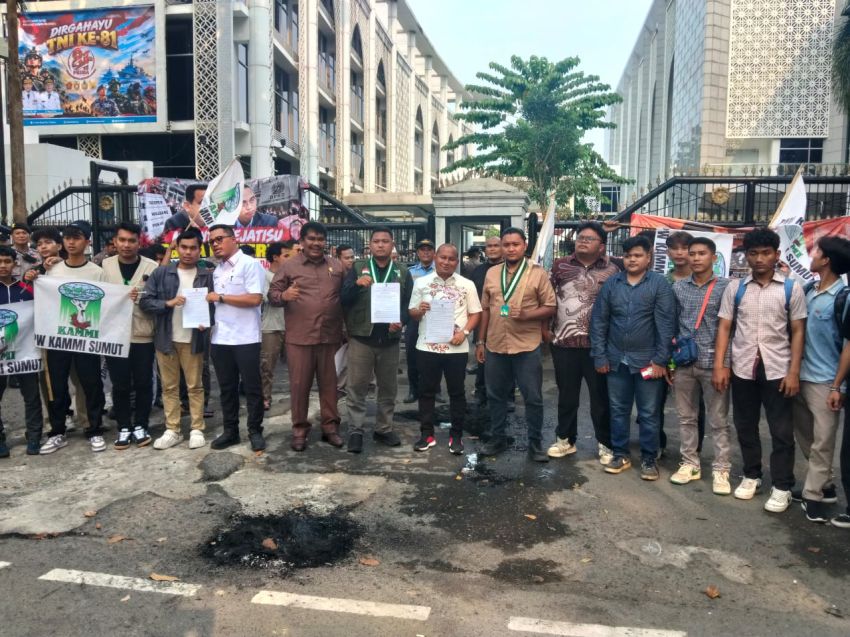 Aksi Jilid II PW KAMMI SUMUT: Desak DPRD Buka Proses KPID, Minta RDP, dan Dorong Kejatisu Tindak Lanjuti Laporan